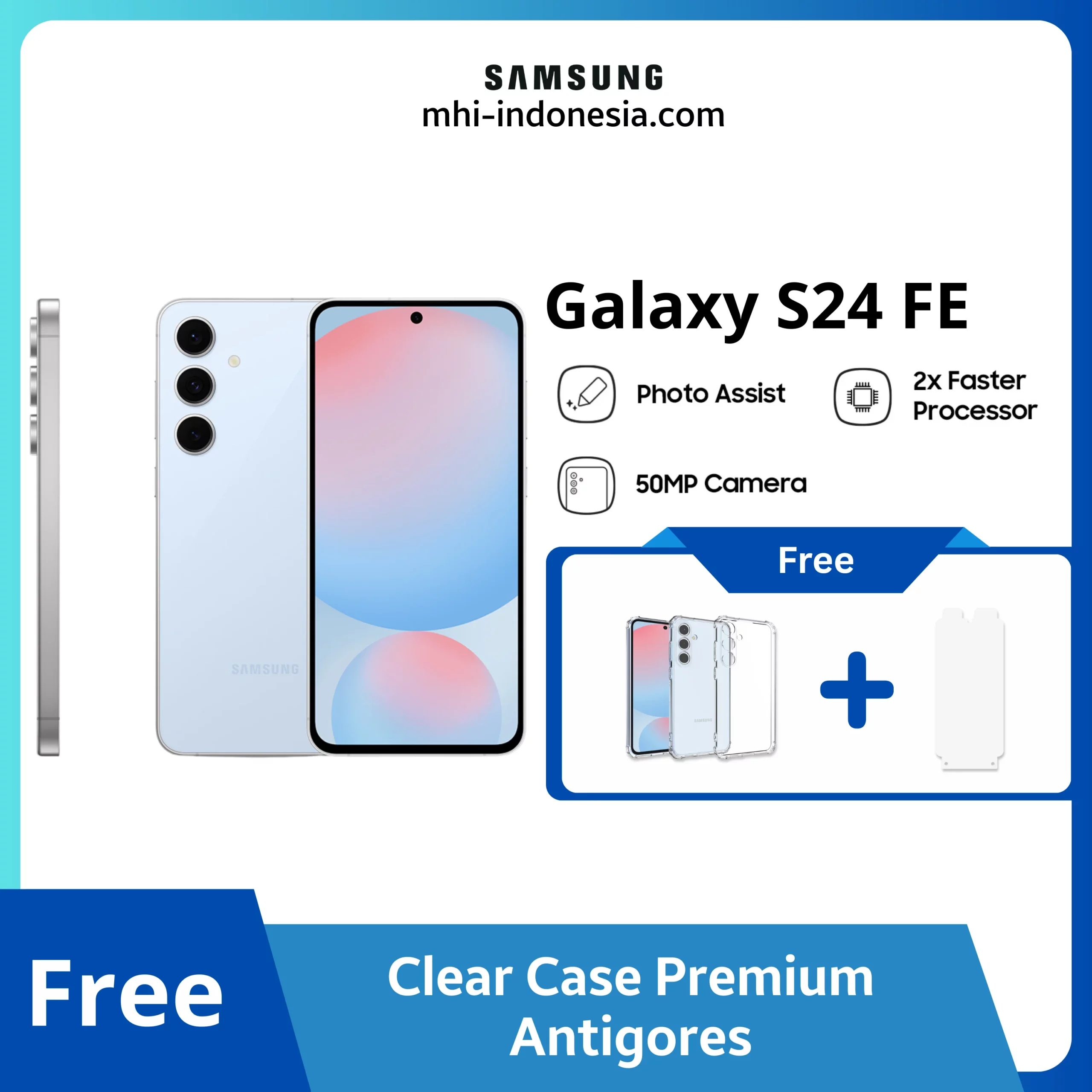 Samsung Galaxy S24 FE 8GB/256GB - Garansi Resmi